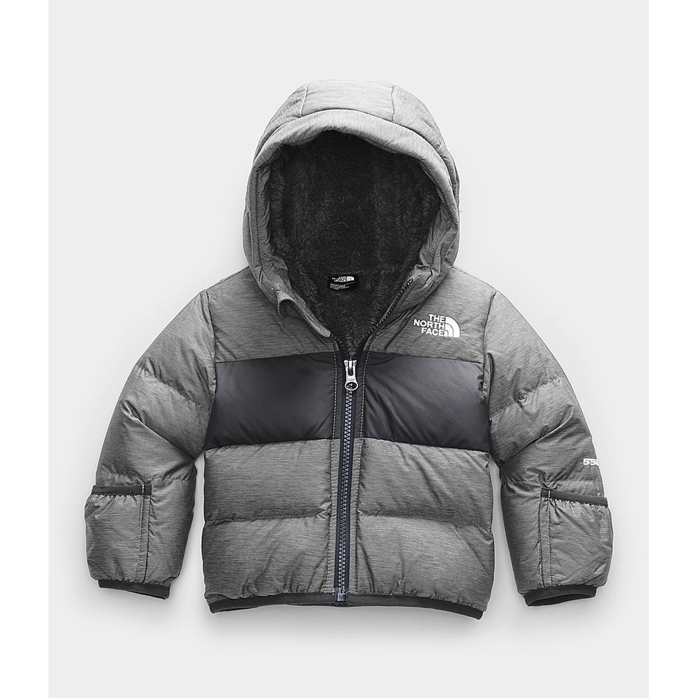 The North Face Hoodie Infant Australia - The North Face Moondoggy Grey (MYH-297053)